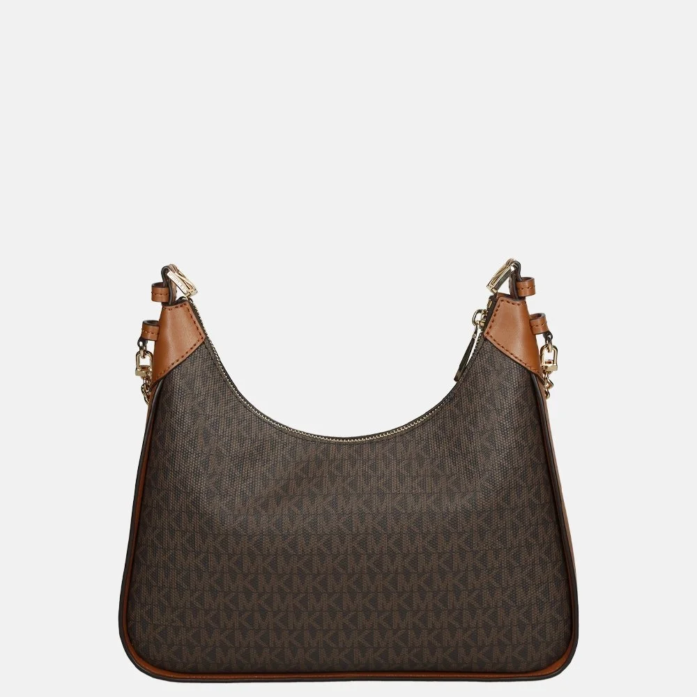 Michael Kors Wilma schoudertas M brown/acorn bij Duifhuizen