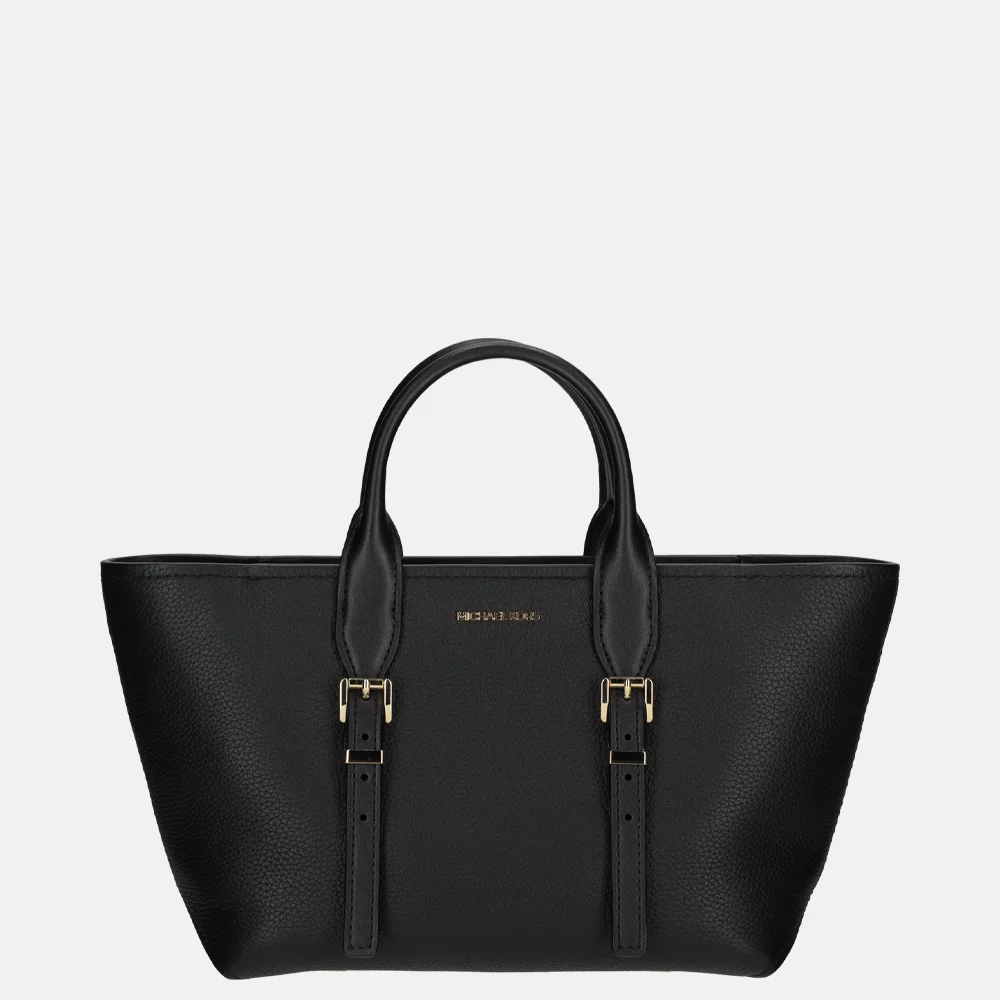 Michael Kors Moore satchel handtas S black bij Duifhuizen
