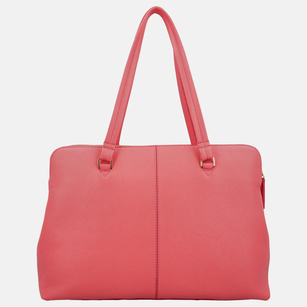 Loulou Essentiels Olivia shopper 15 inch grapefruit bij Duifhuizen