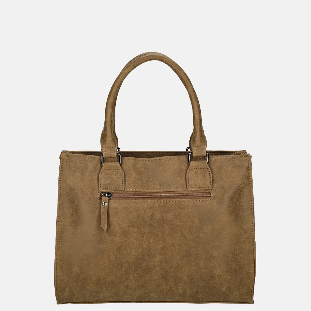 Enrico Benetti Indy handtas camel bij Duifhuizen