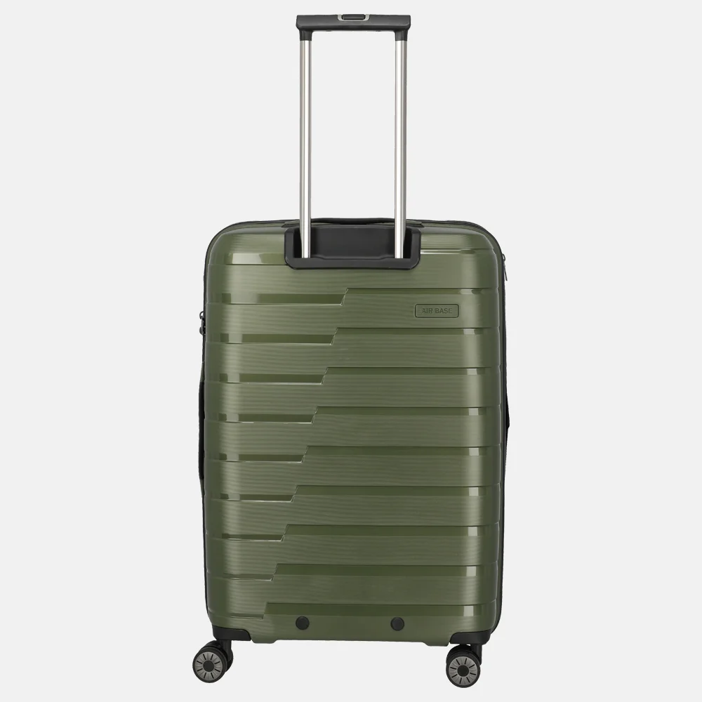 Travelite Air Base reiskoffer 67 cm olive bij Duifhuizen