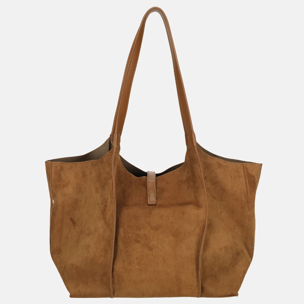 Firenze shopper dark brown bij Duifhuizen