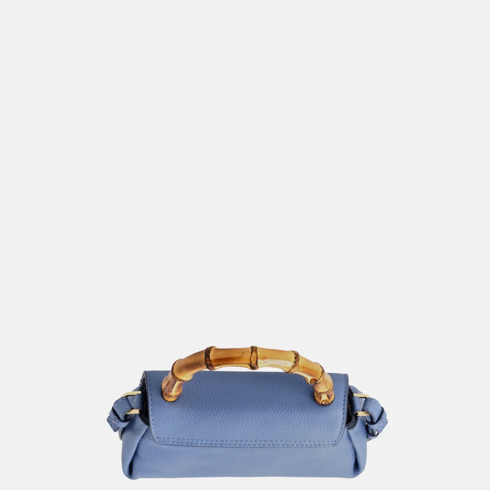 Loulou Essentiels Mae Bamboo handtas hortensia bij Duifhuizen