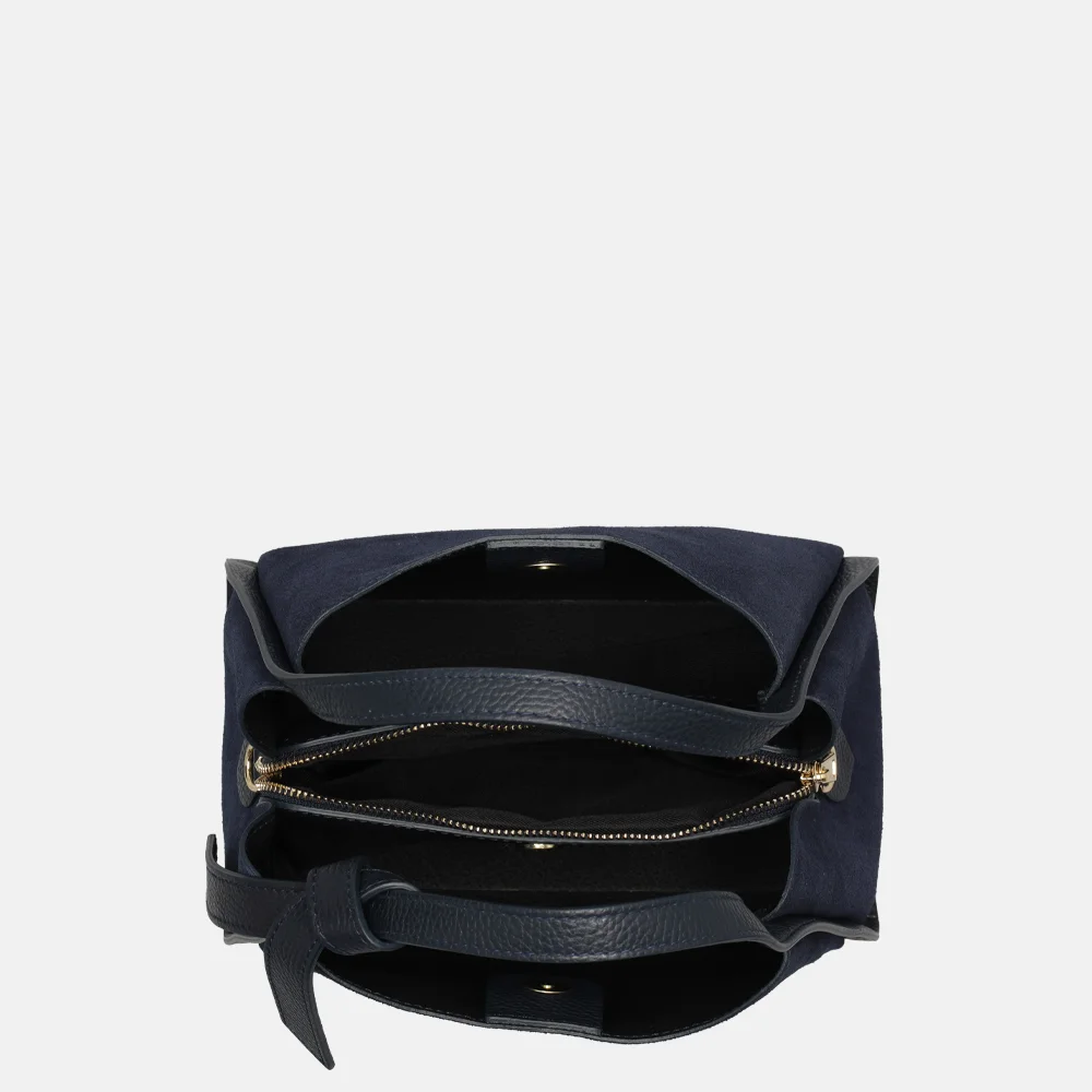 Charm London Knott handtas S donkerblauw bij Duifhuizen