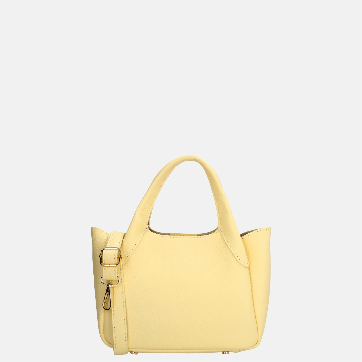 Charm London handtas zachtgeel