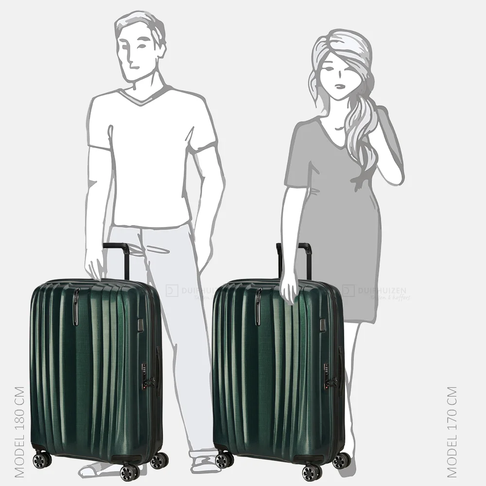Samsonite Nexis Spinner Expandable reiskoffer 76 cm deep forest bij Duifhuizen
