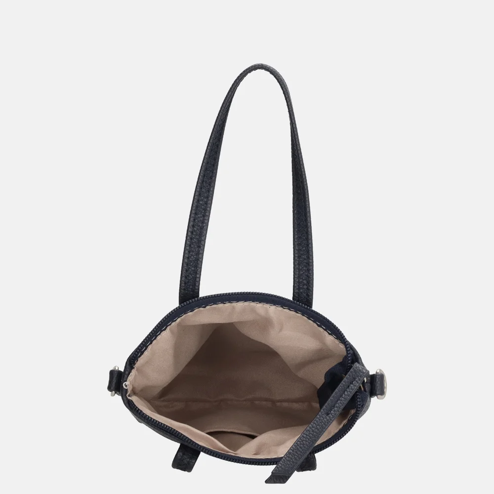 Charm London crossbody tas blauw bij Duifhuizen