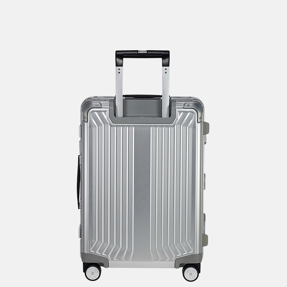 Samsonite Lite-Box Alu spinner 55 cm aluminium bij Duifhuizen