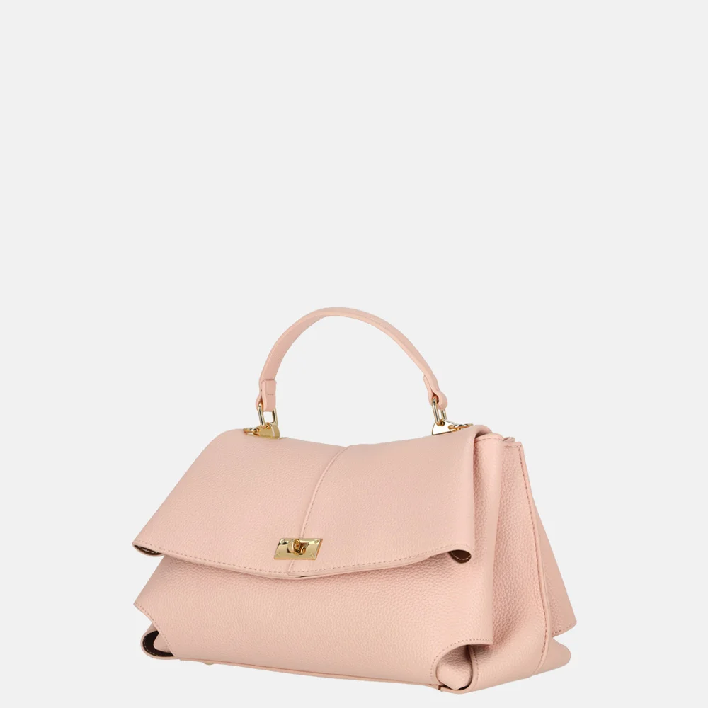 Firenze handtas draaislot pink bij Duifhuizen