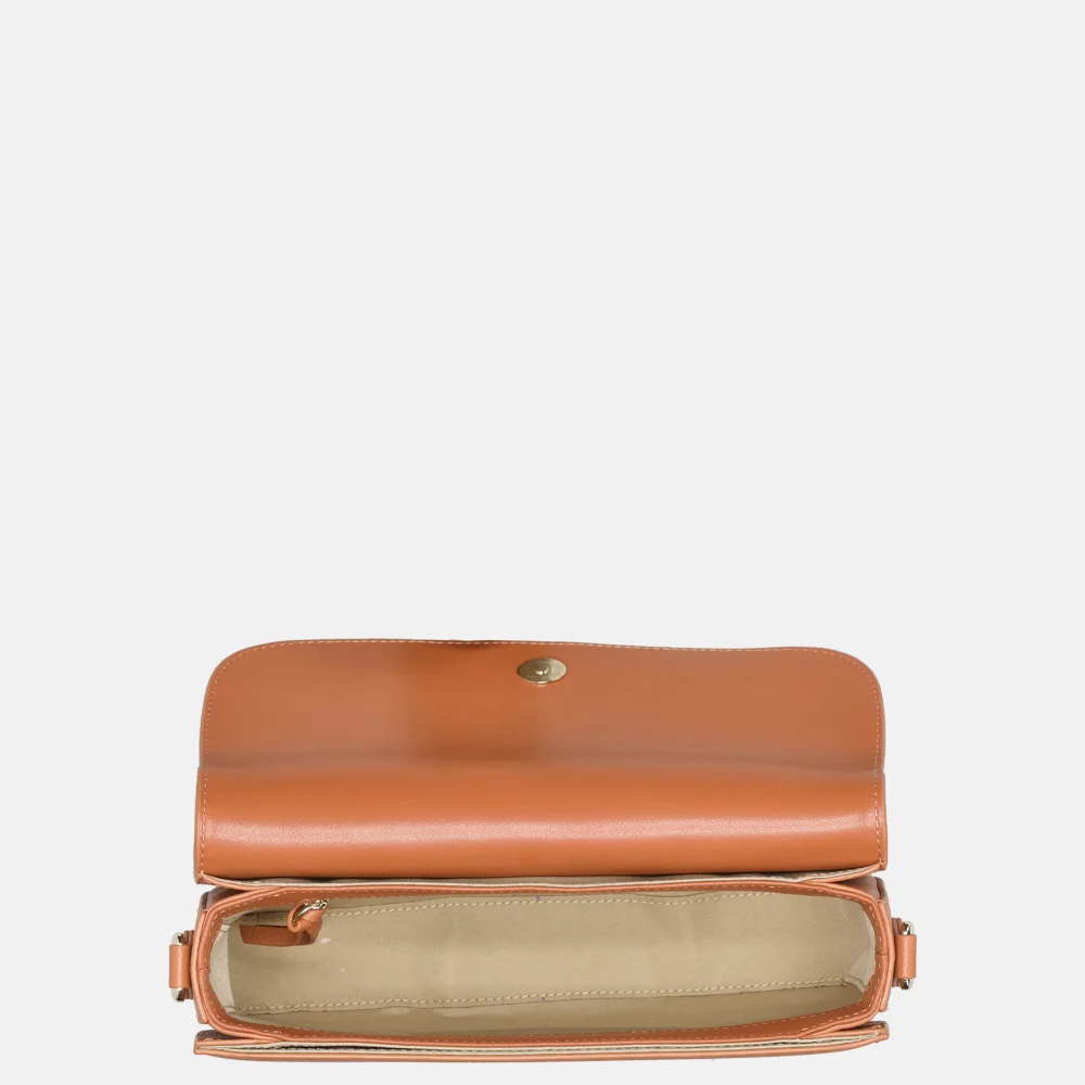 Crinkles crossbody tas orange bij Duifhuizen