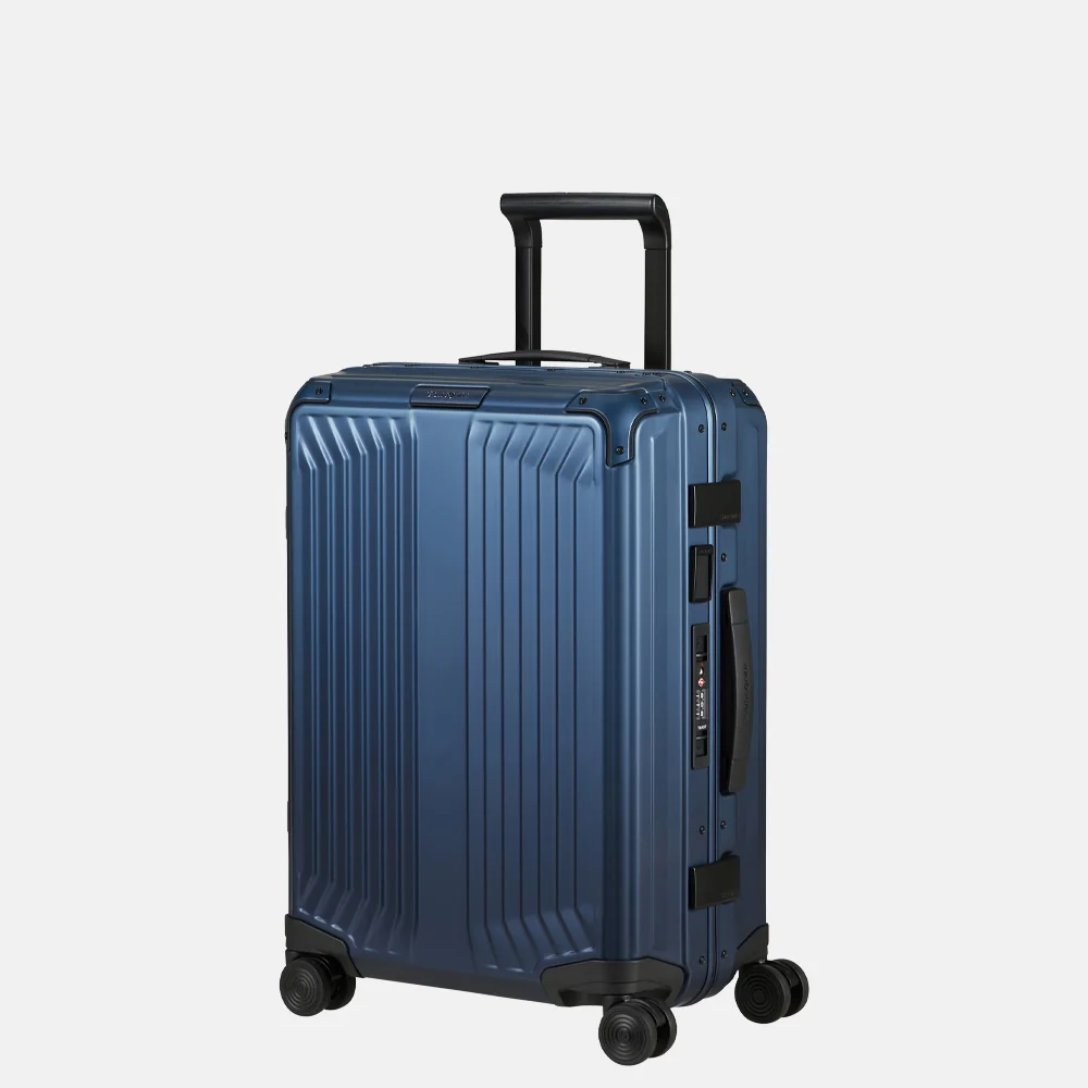 Samsonite Lite-Box Alu handbagage koffer gradient midnight blue bij Duifhuizen