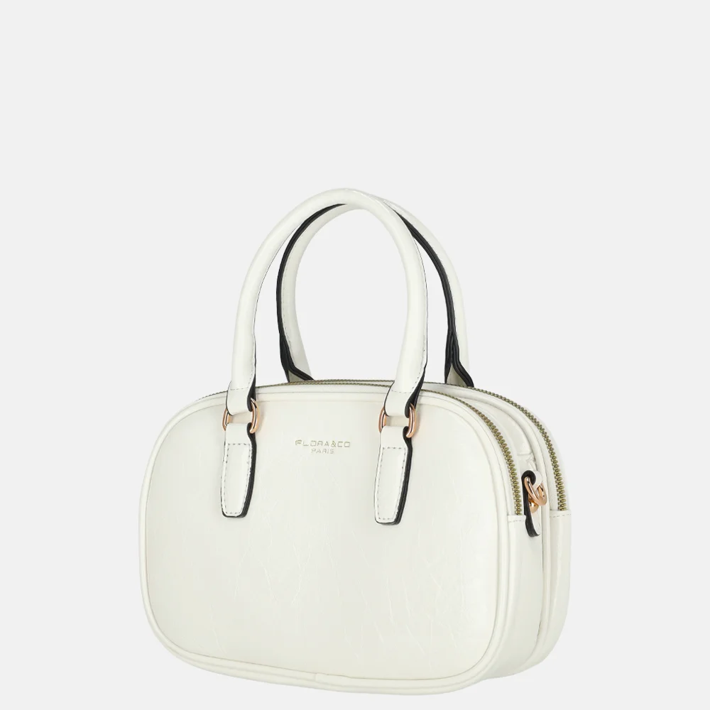 Flora & Co crossbody tas white bij Duifhuizen