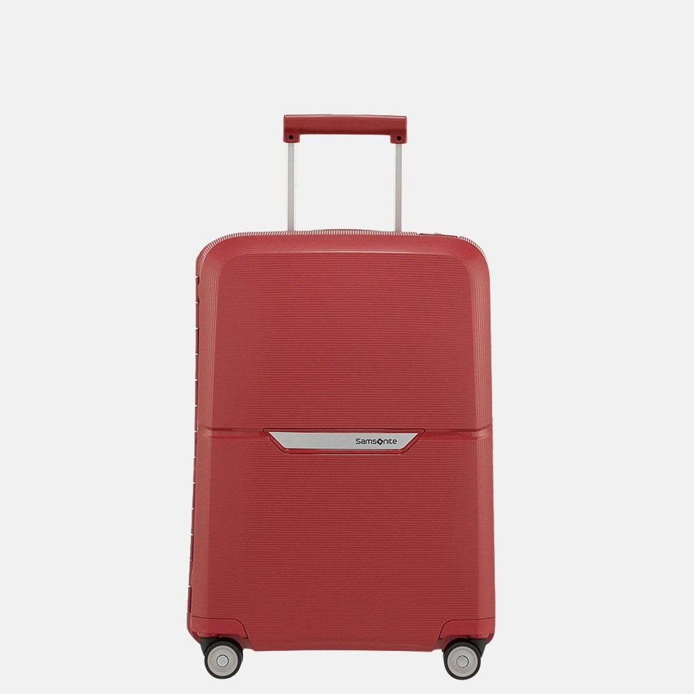 Samsonite Magnum handbagage koffer 55 cm rust red