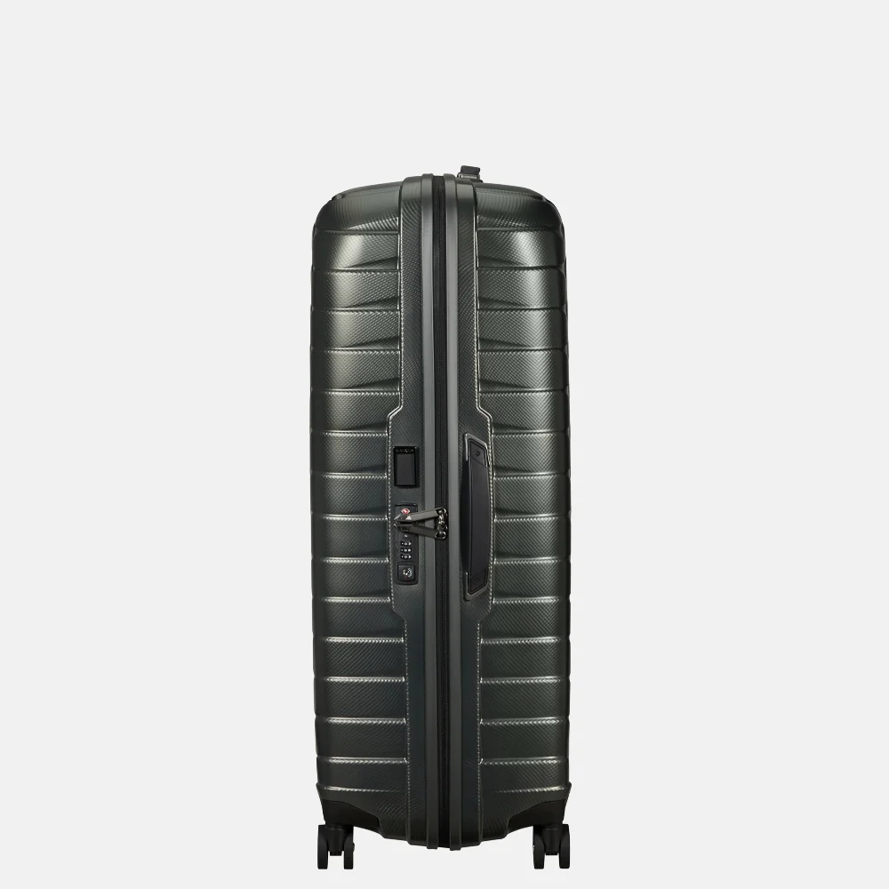 Samsonite Proxis spinner reiskoffer 81 cm matt climbing ivy bij Duifhuizen