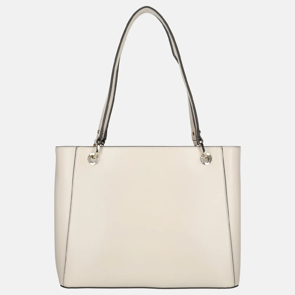 Guess Eco Mietta Noel tote shopper stone bij Duifhuizen