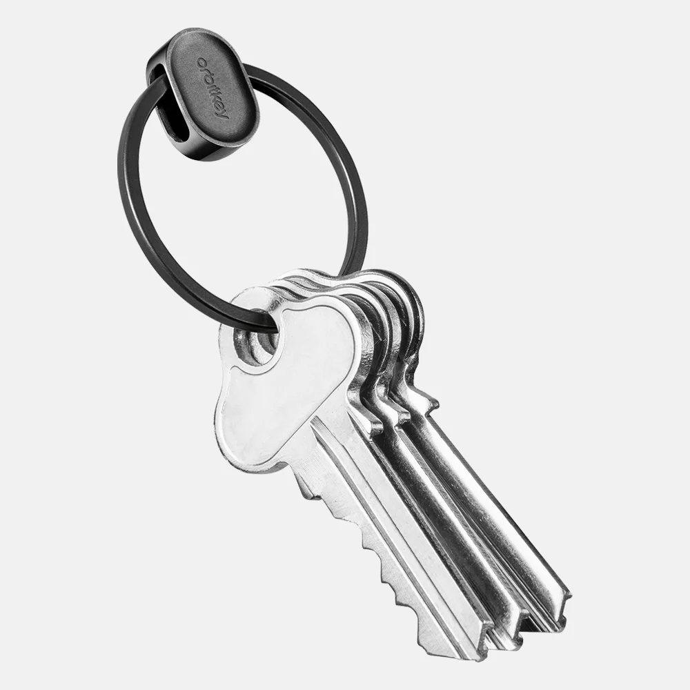 Orbitkey Ring v2 sleutelhanger black bij Duifhuizen