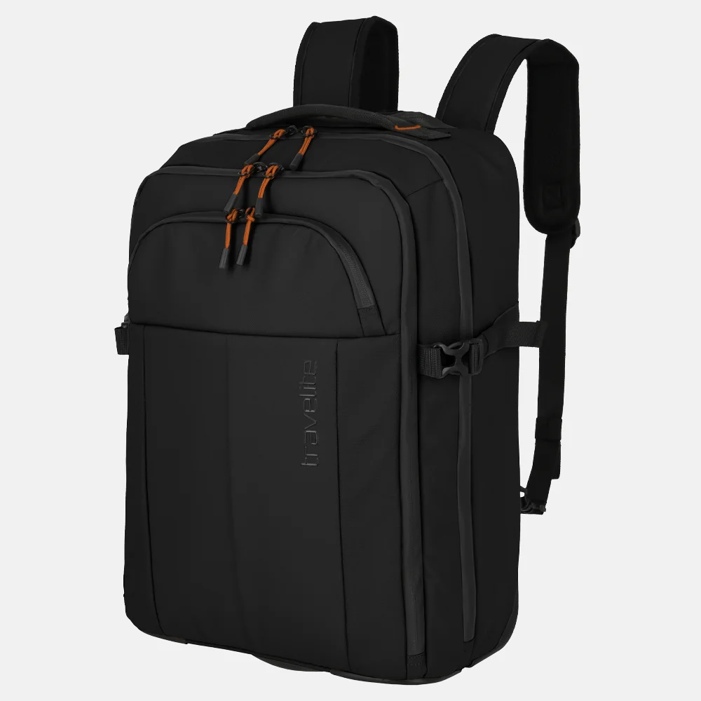 Travelite Briize trolley rugzak black bij Duifhuizen