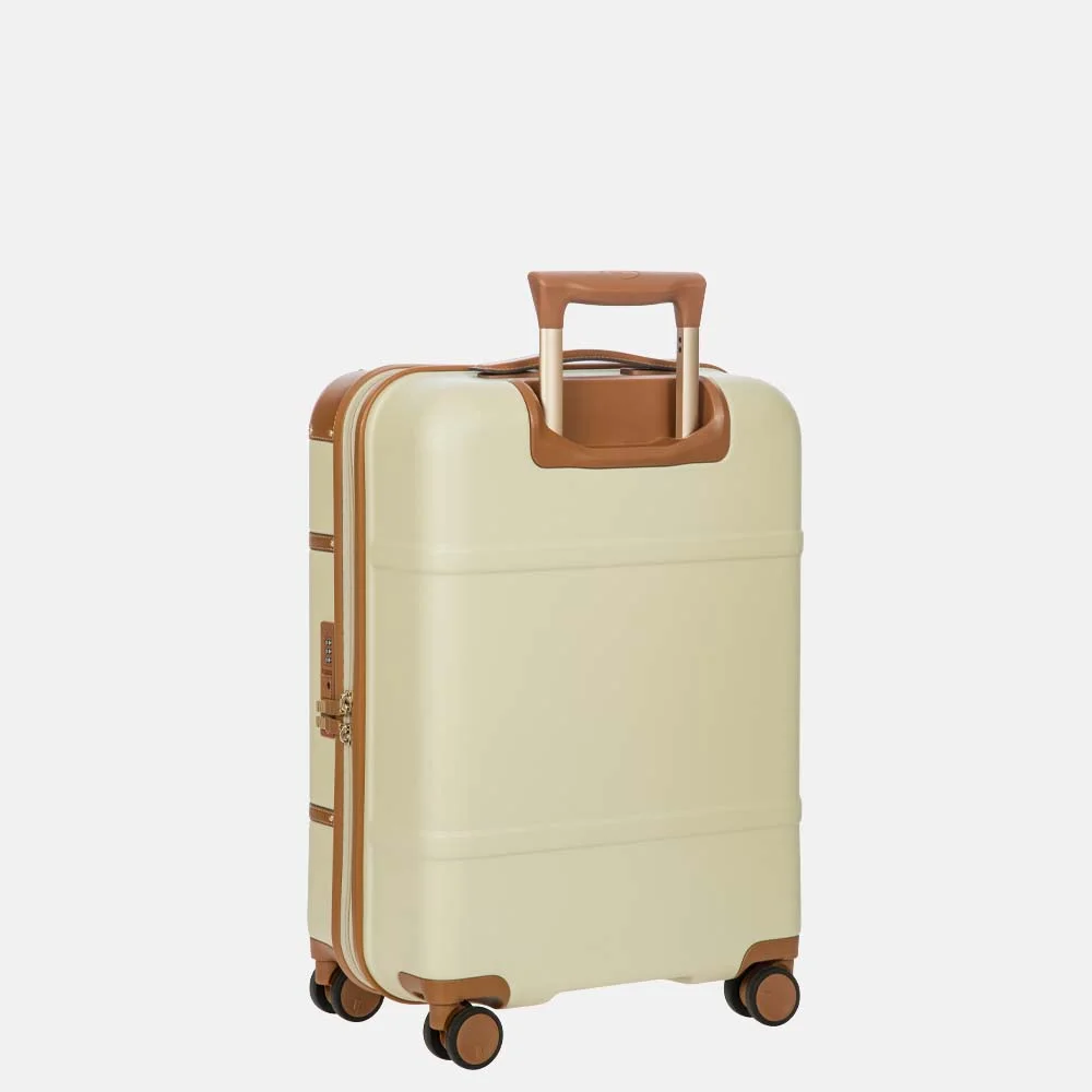 Bric's Bellagio trolley handbagage koffer 55 cm cream bij Duifhuizen