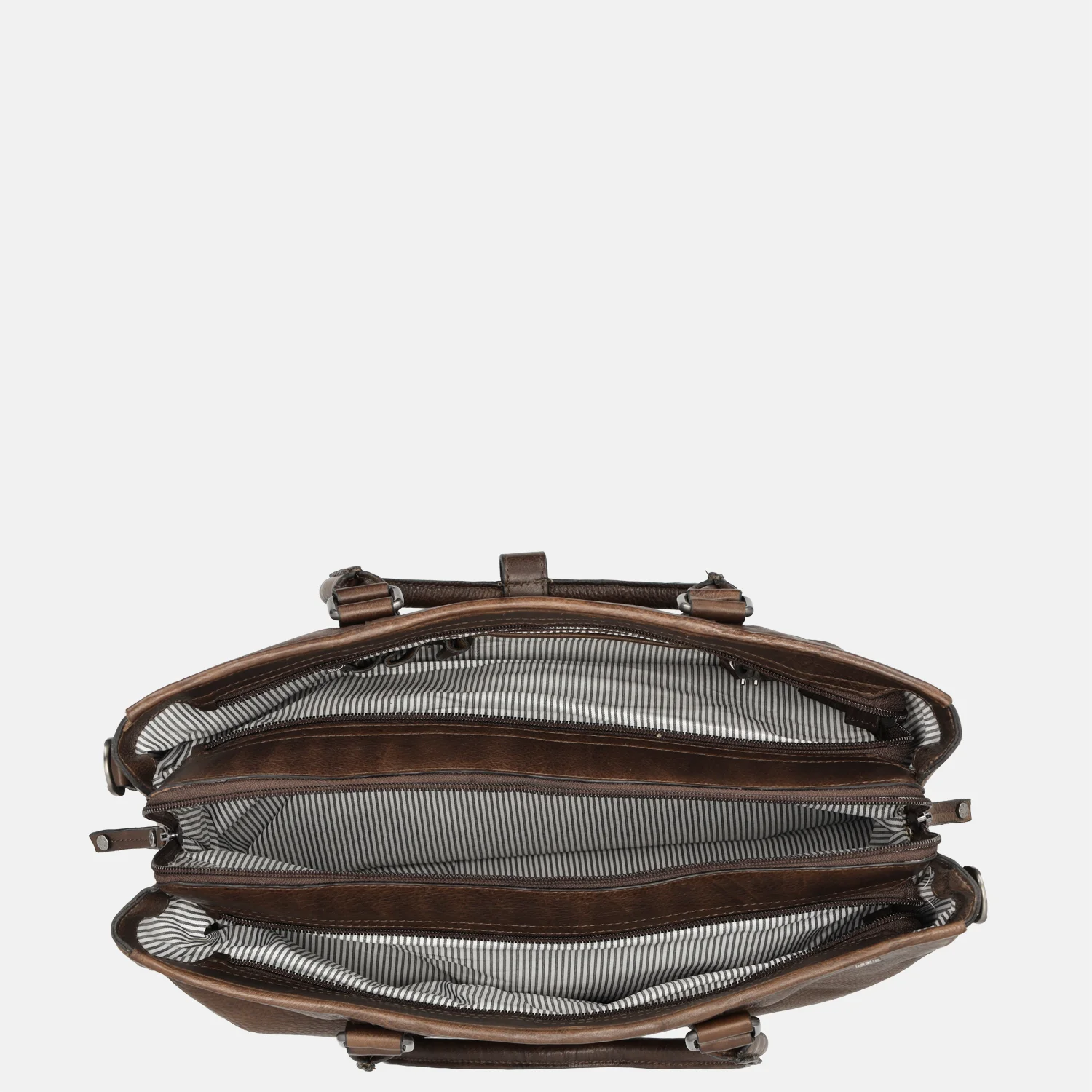 Berba Lucca laptoptas 15 inch donkerbruin bij Duifhuizen
