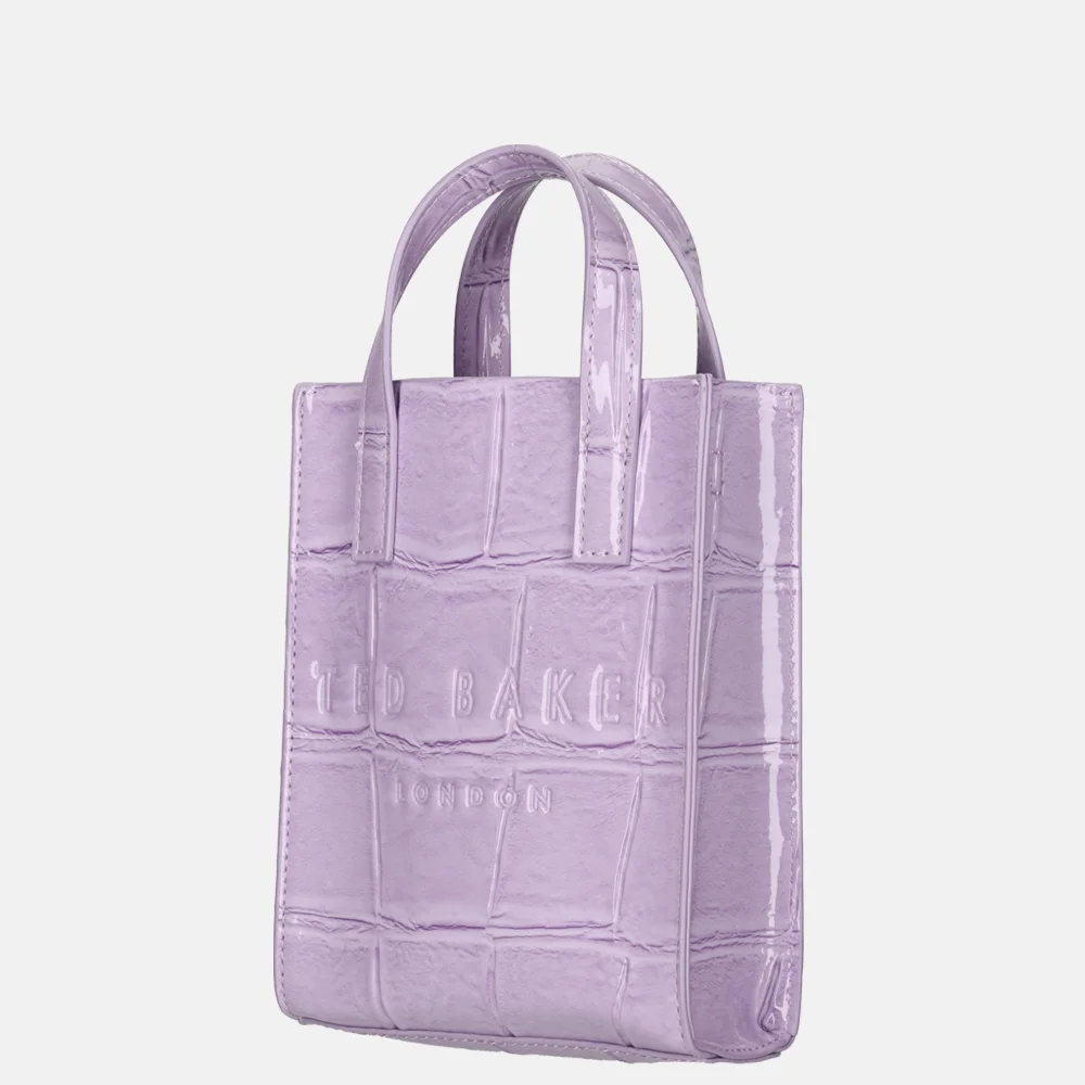 Ted Baker Gatocon crossbody tas XS lilac bij Duifhuizen