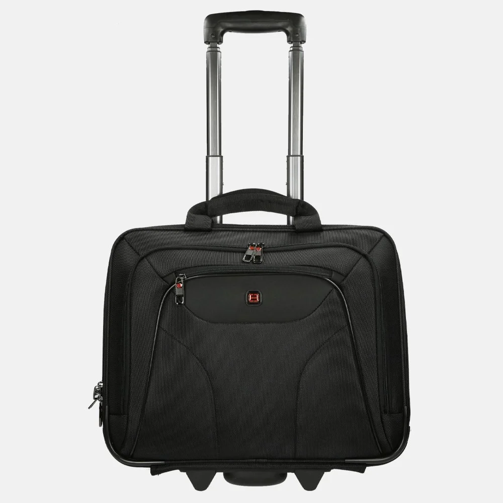 Enrico Benetti Frankfurt business trolley 17 inch zwart