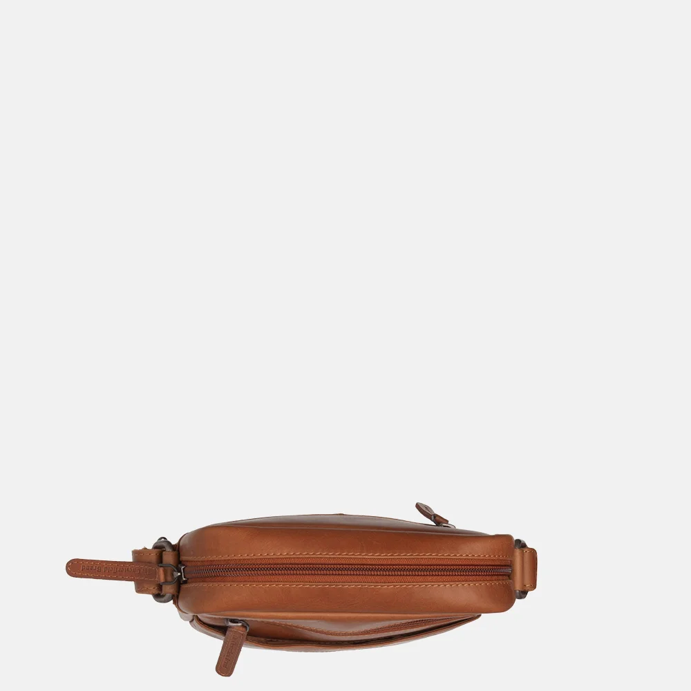 Chesterfield Laveno schoudertas S cognac bij Duifhuizen