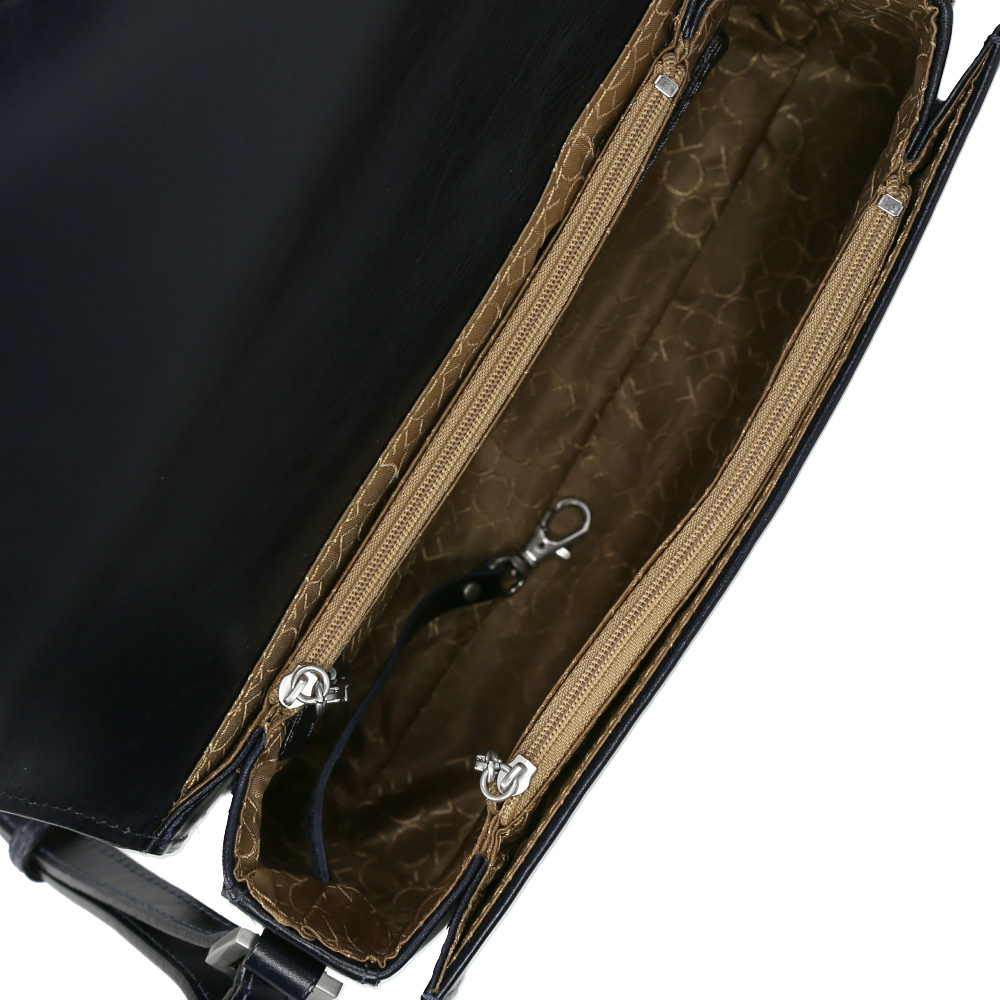 Claudio Ferrici Classico M schoudertas navy bij Duifhuizen