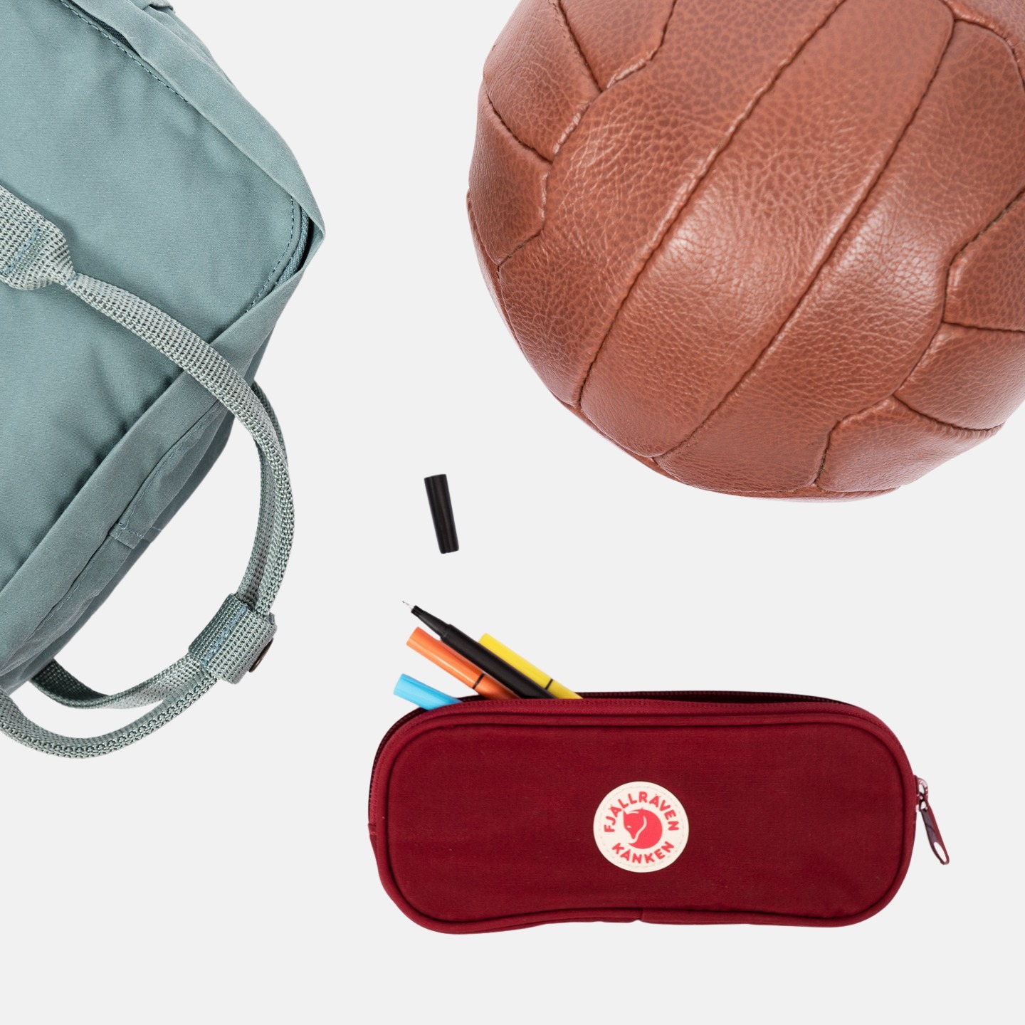 Fjallraven Kanken etui ox red bij Duifhuizen