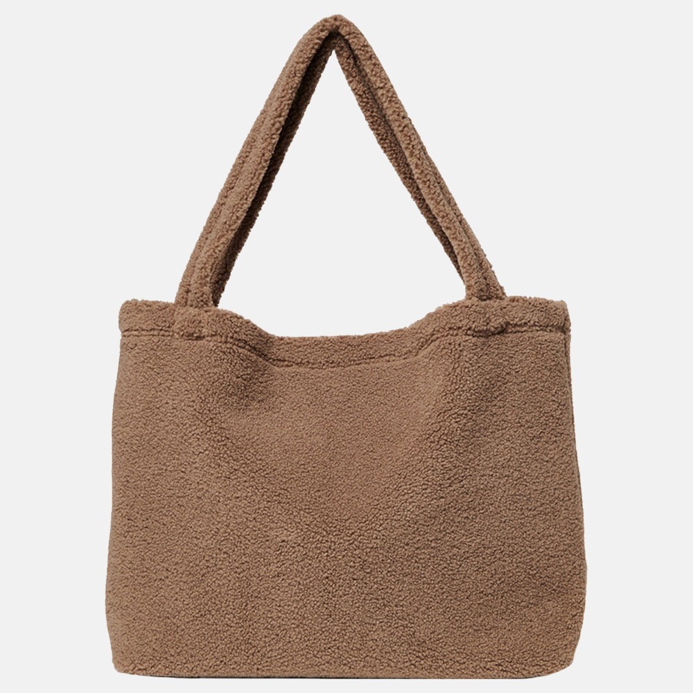 Studio Noos Mom-Bag shopper teddy brown bij Duifhuizen