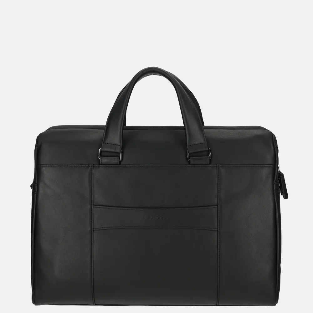 Piquadro Urban laptoptas 15 inch nero bij Duifhuizen