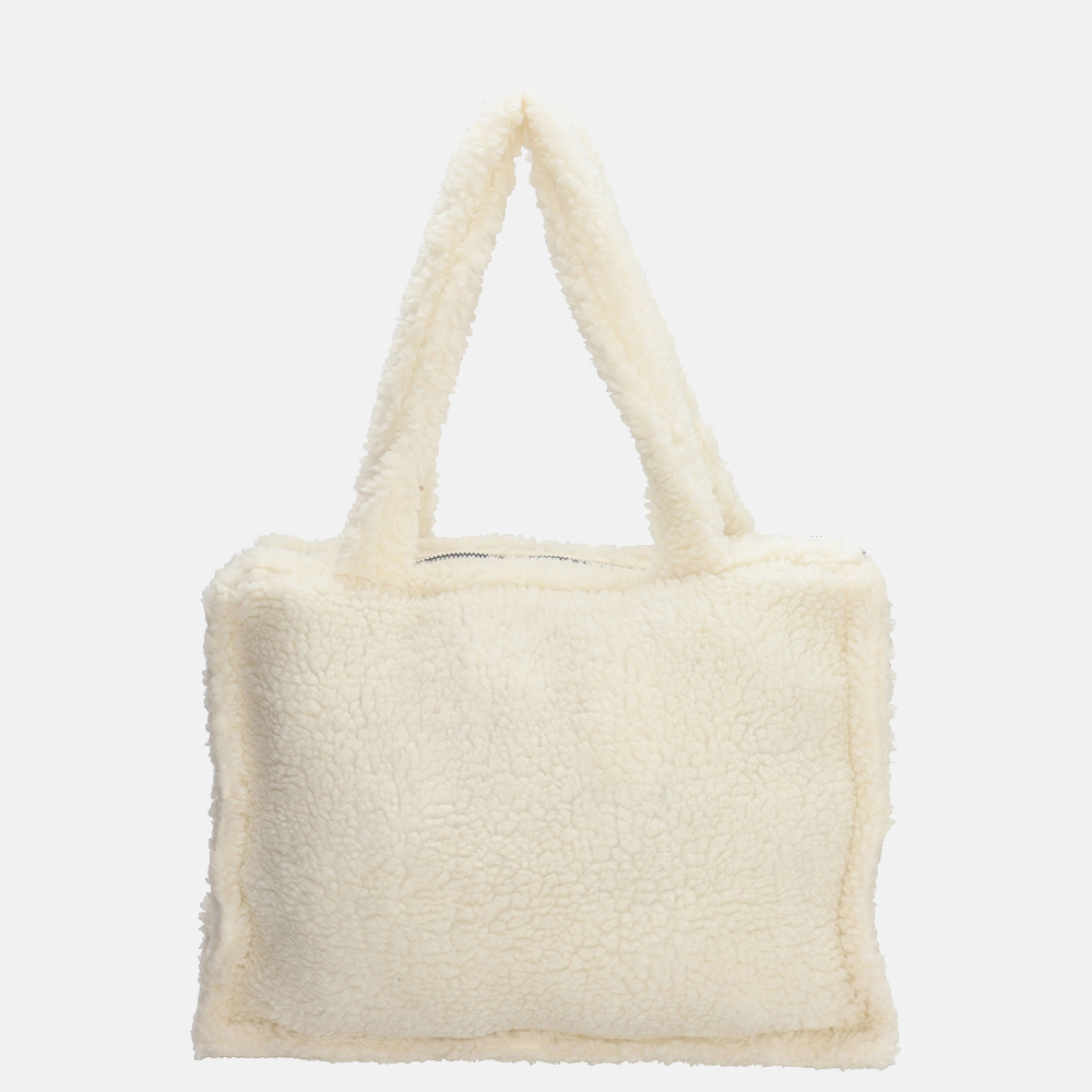Charm London Westerfield teddy shopper S creme bij Duifhuizen