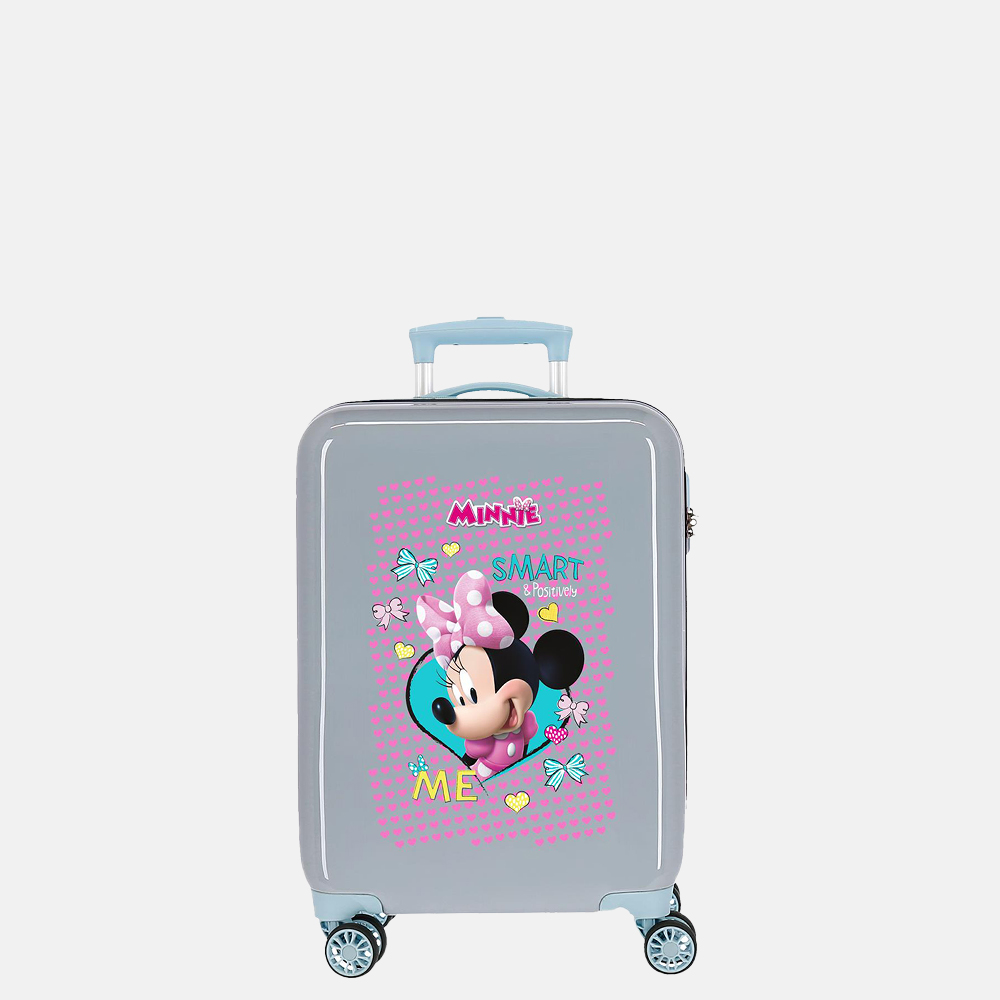 Disney Minnie Mouse kinderkoffer 55 cm grijs