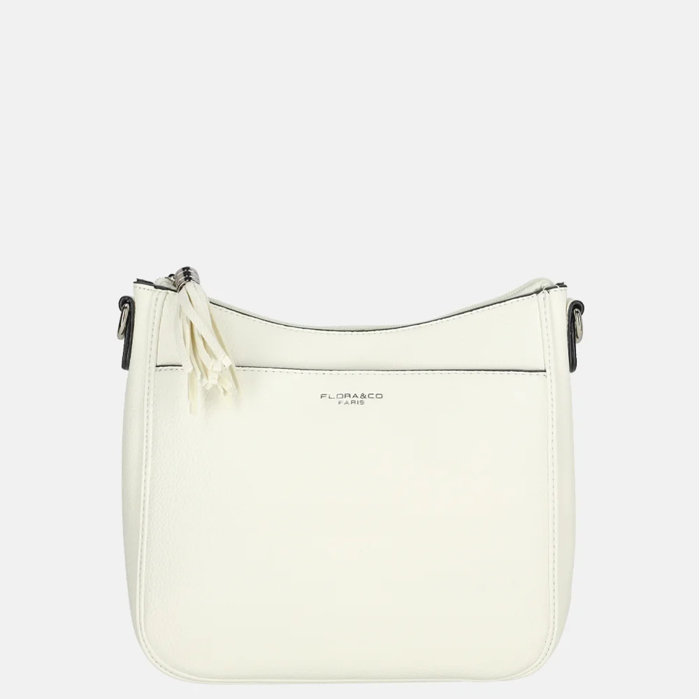 Flora & Co crossbody tas blanc bij Duifhuizen