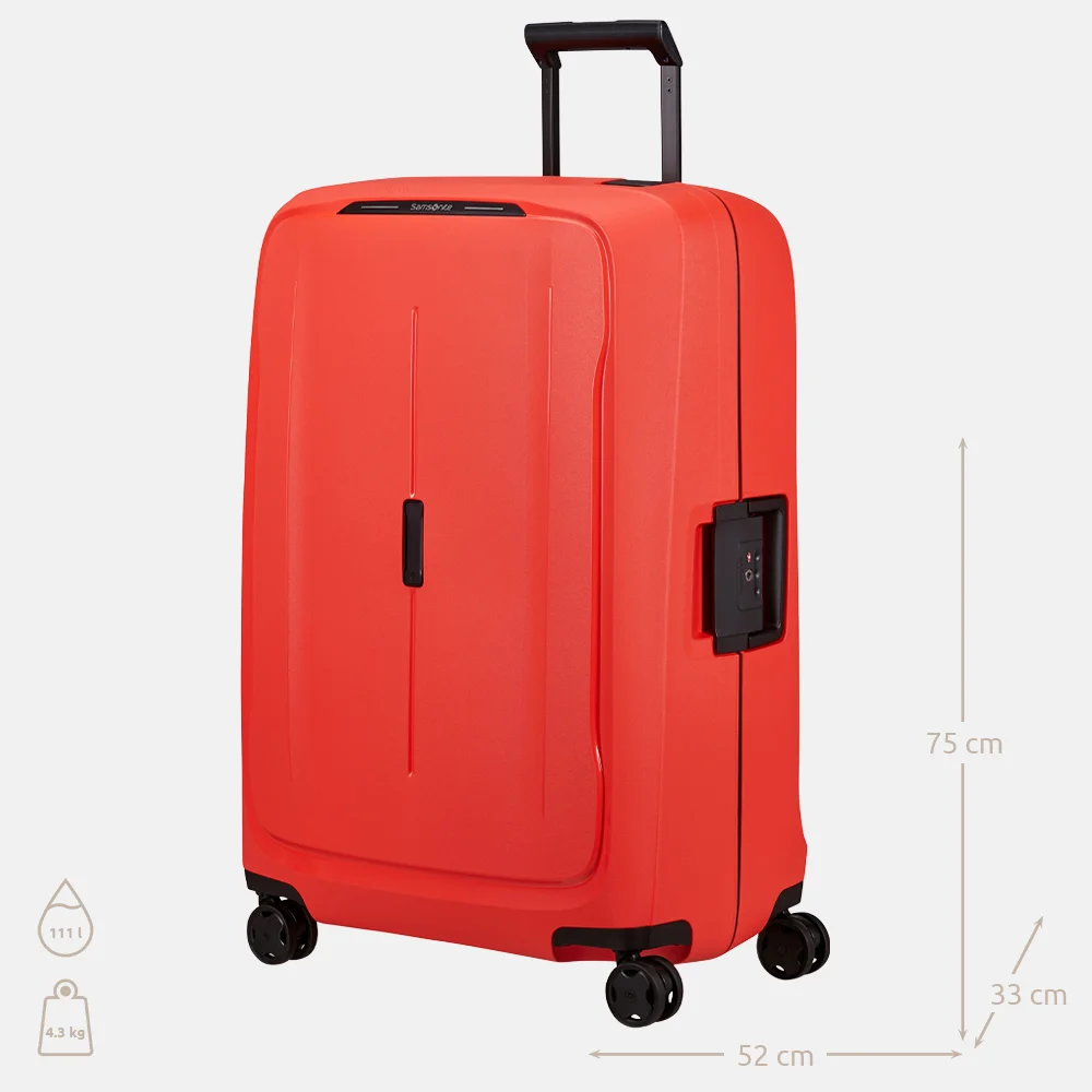 Samsonite Essens koffer 75 cm lava bij Duifhuizen