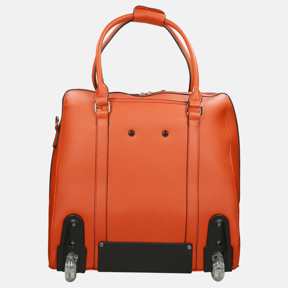 Olivia Lauren business trolley oranje bij Duifhuizen