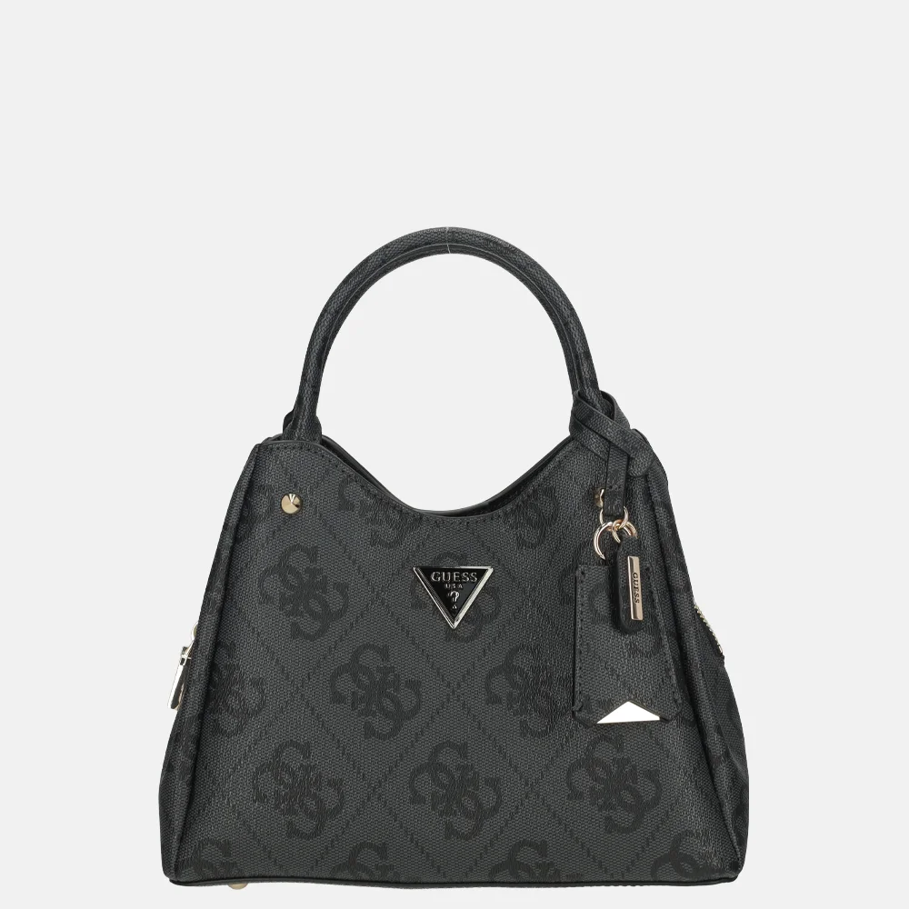 Guess Meridian girlfriend handtas S coal logo bij Duifhuizen