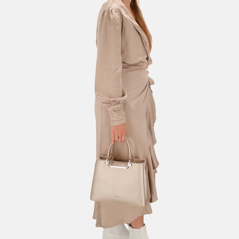 Charm London handtas M goud bij Duifhuizen