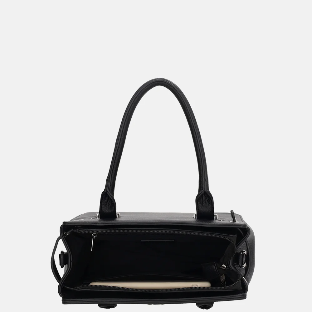 Charm London Soho handtas classic S zwart bij Duifhuizen