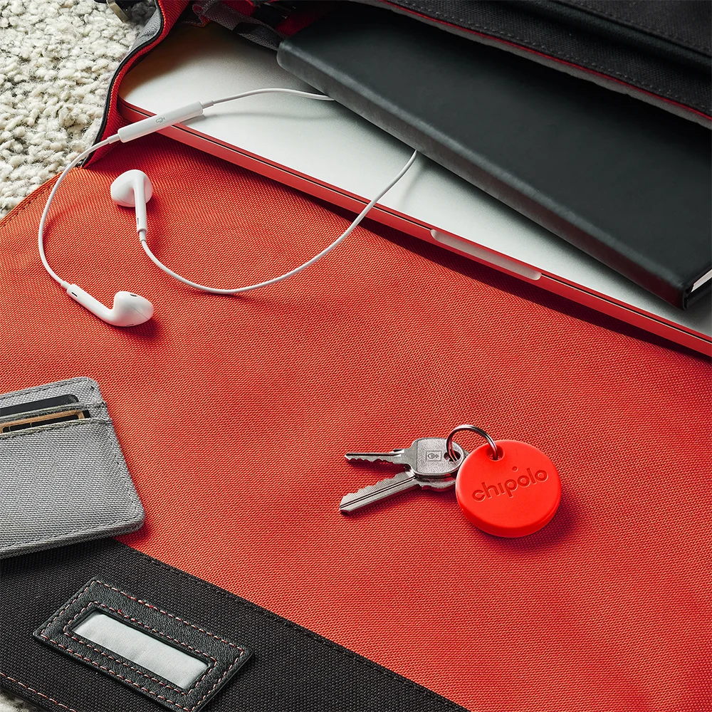 Chipolo ONE Bluetooth Item Finder - Red bij Duifhuizen