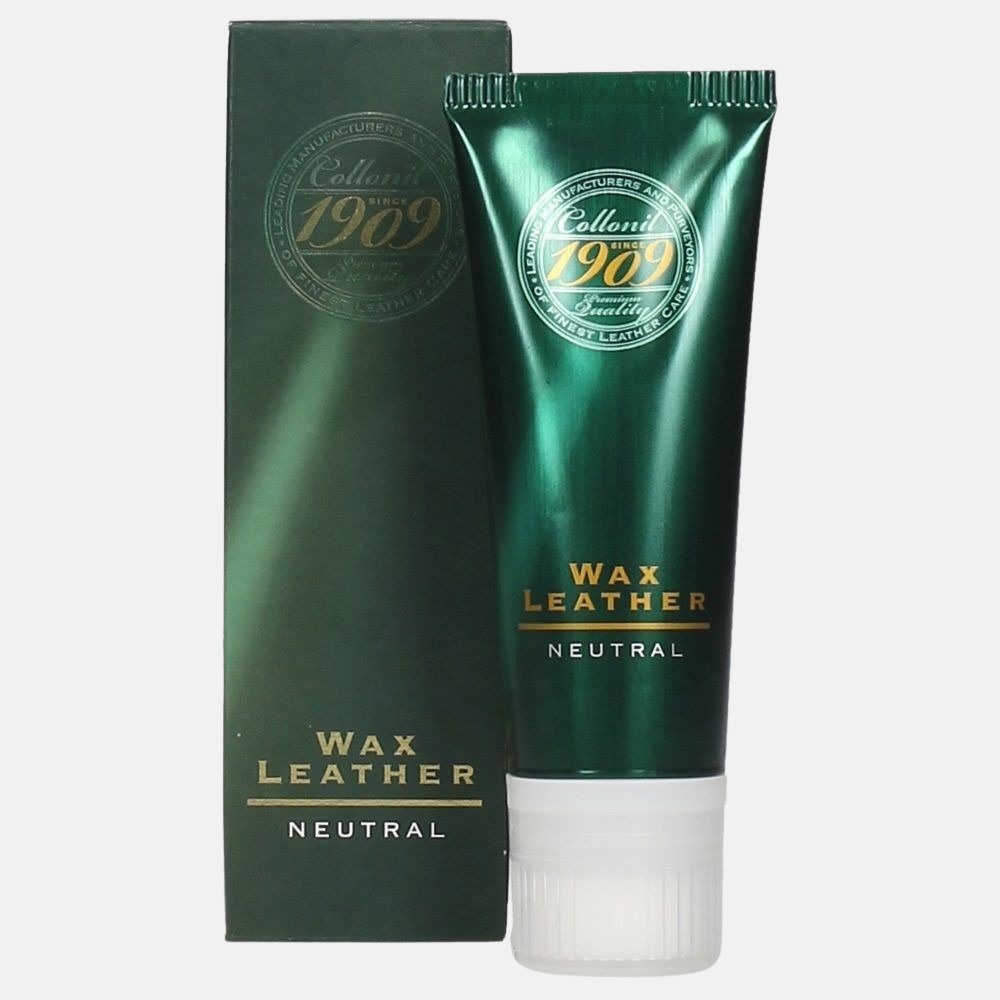 Duizeligheid Gezamenlijk Herhaald Collonil Wax Leather Tube 75ml neutral bij Duifhuizen