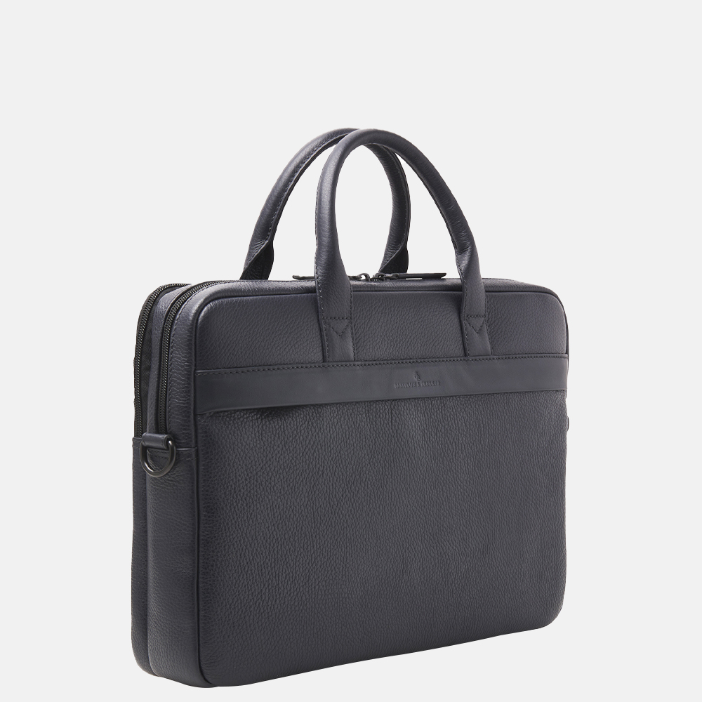 Castelijn & Beerens Onyx Alpha laptoptas 15.6 inch blauw  bij Duifhuizen