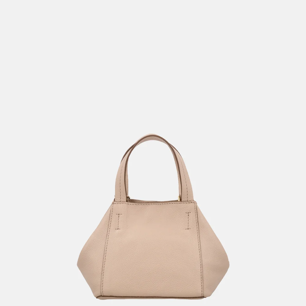 Loulou Essentiels Elodie handtas cashmere bij Duifhuizen