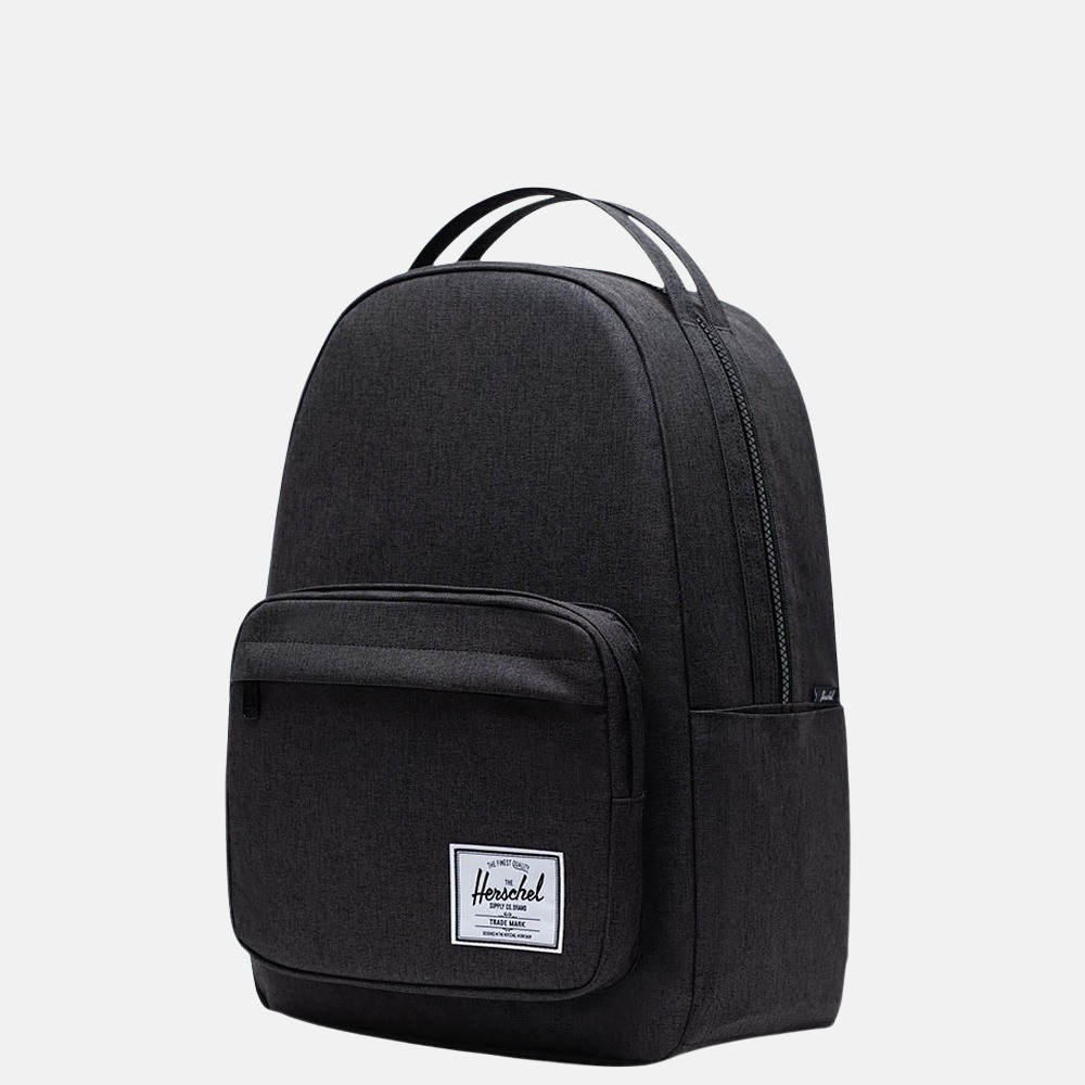 Herschel Miller rugzak 13 inch black crosshatch bij Duifhuizen