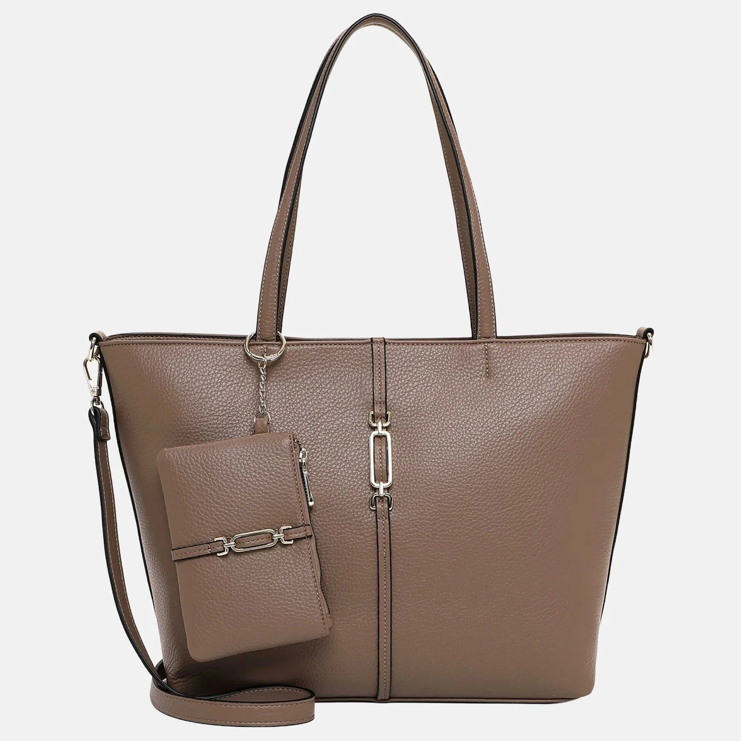 Emily & Noah Lewe shopper taupe