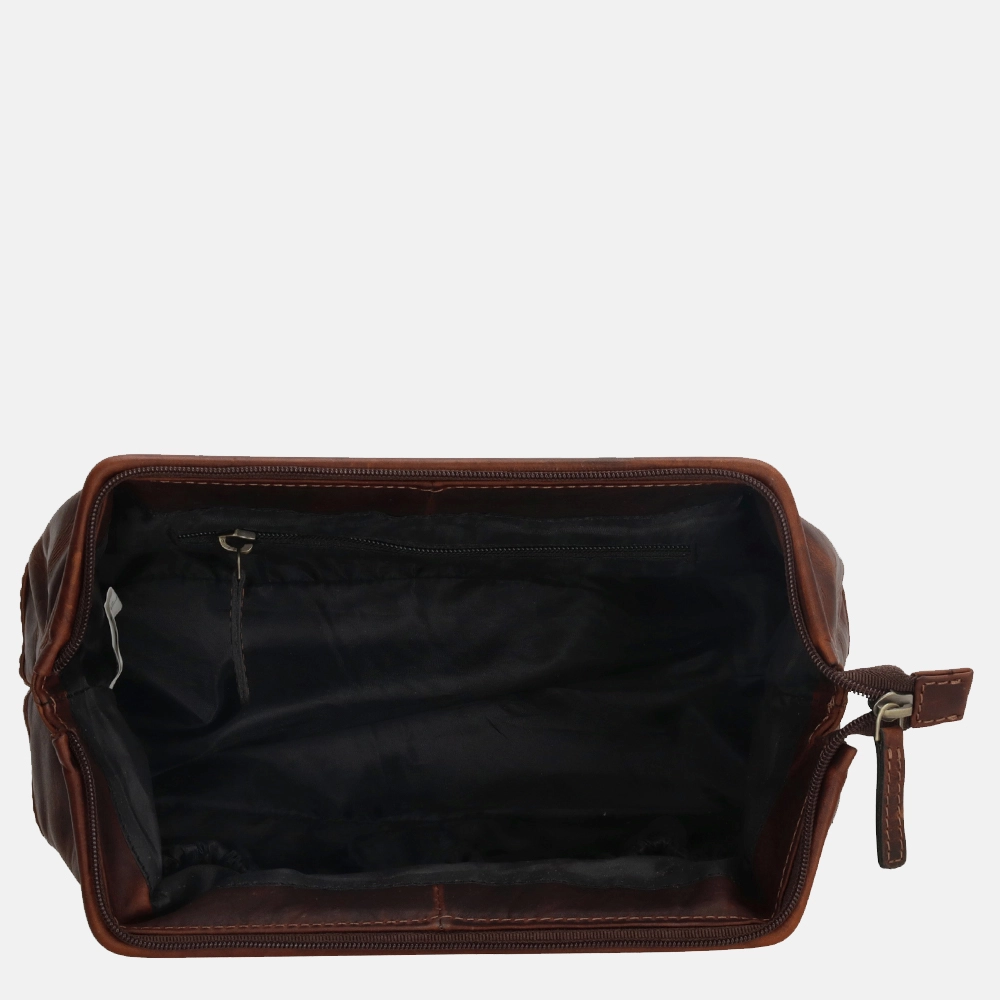 Hide & Stitches beugeltoilettas brown bij Duifhuizen