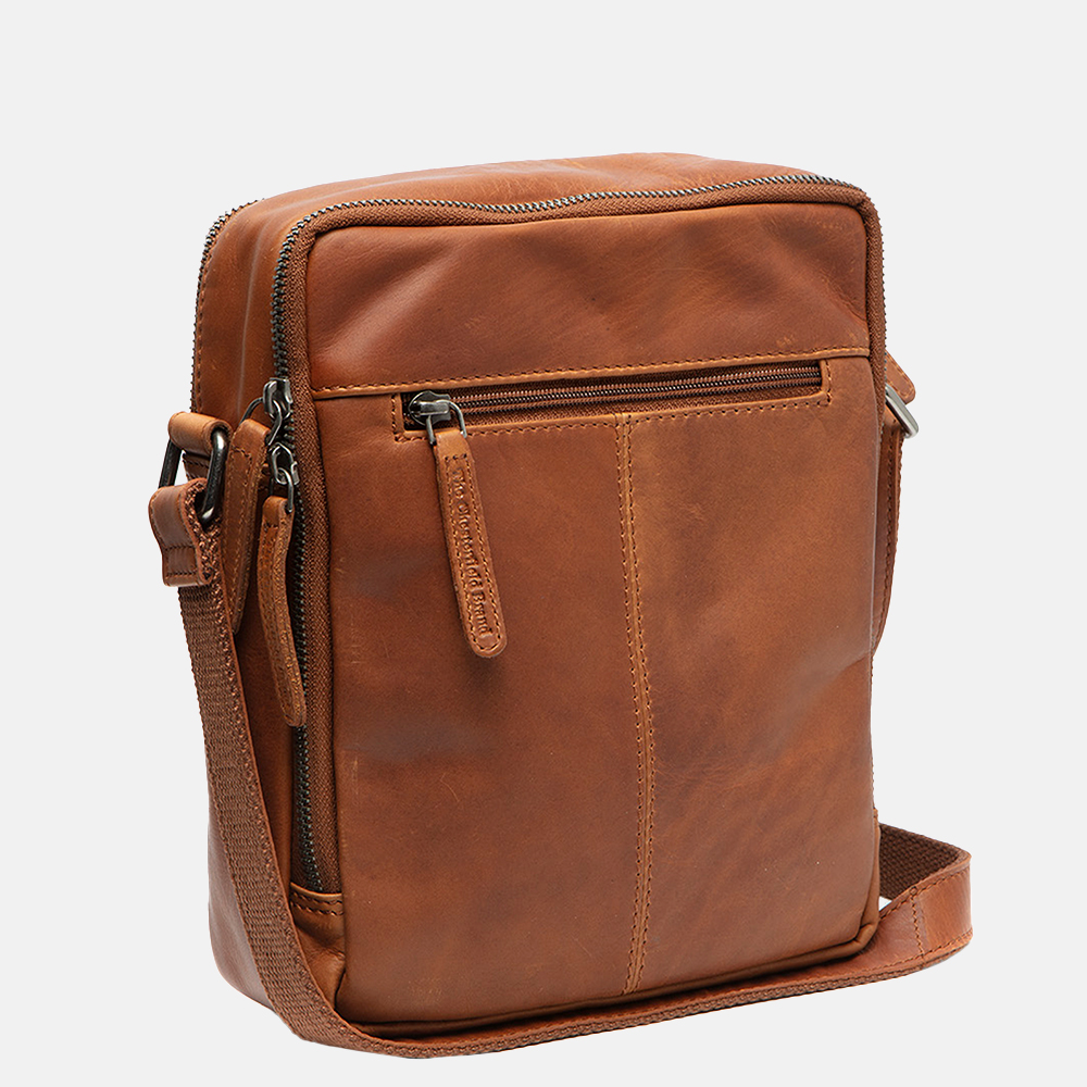 Chesterfield Alva schoudertas cognac bij Duifhuizen