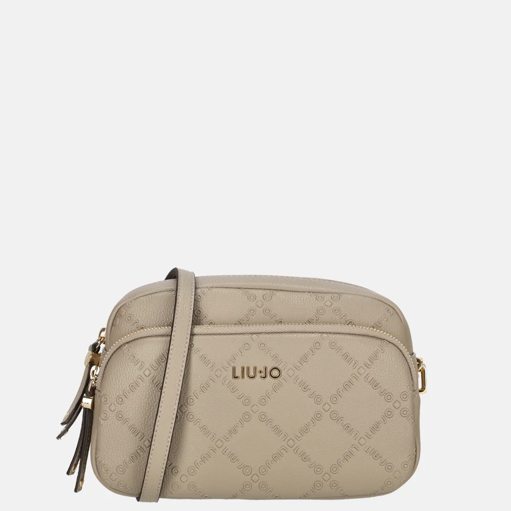 LIU JO sac à épaule Adonide Satchel Bag L Desert Taube