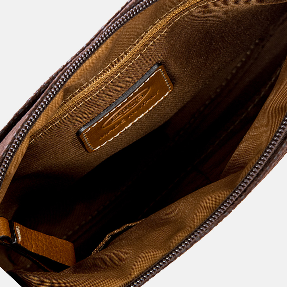 Bric's Life Emma schoudertas brown tabac bij Duifhuizen