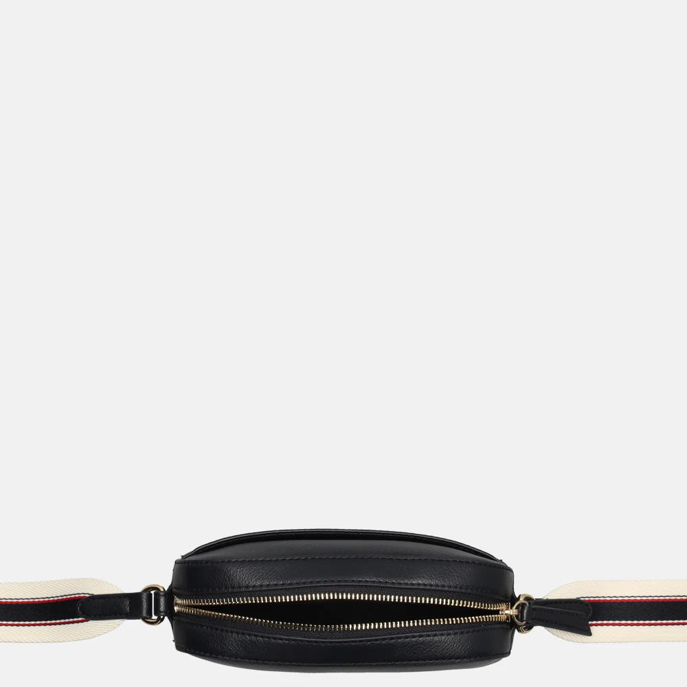 Tommy Hilfiger crossbody tas space blue corp bij Duifhuizen