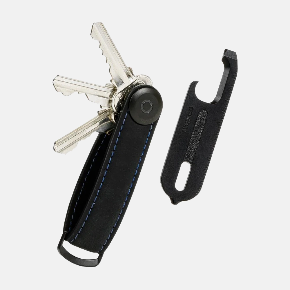Orbitkey sleutelhanger organizer set black/blue